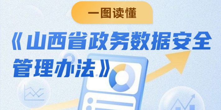 一图读懂山西省政务数据安全管理办法