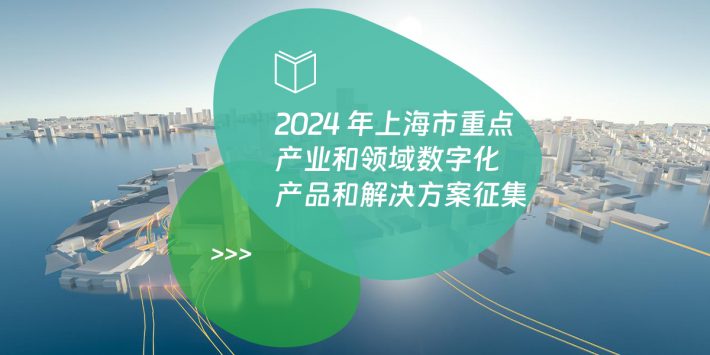 2024 年上海市重点产业和领域数字化产品和解决方案征集