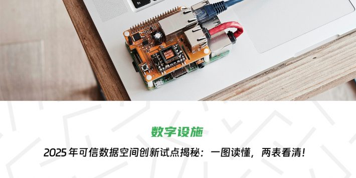 2025 年可信数据空间创新试点揭秘：一图读懂，两表看清！